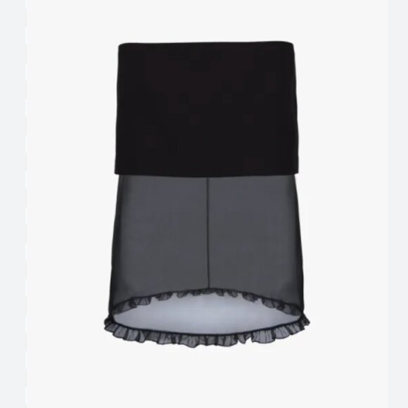 Sandy Liang SERIN SKIRT (Black, size 6) - Picture 8 of 8